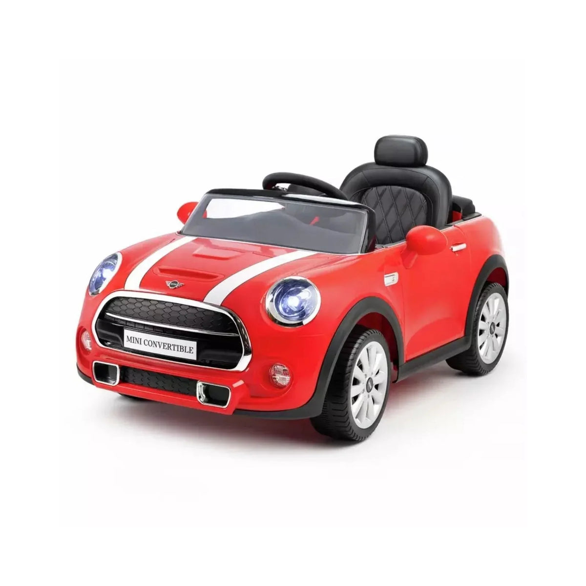 Xootz Mini Cooper Convertible 12V Electric Ride On - Red