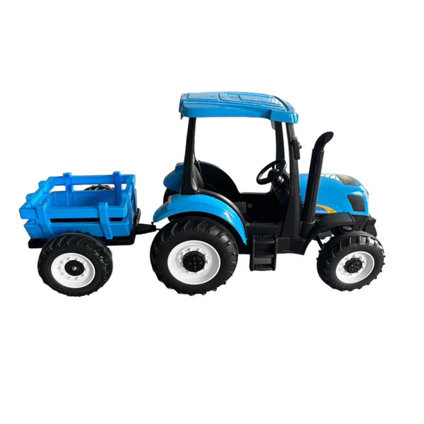 New Holland 24V Electric Tractor & Trailer Kids Ride On