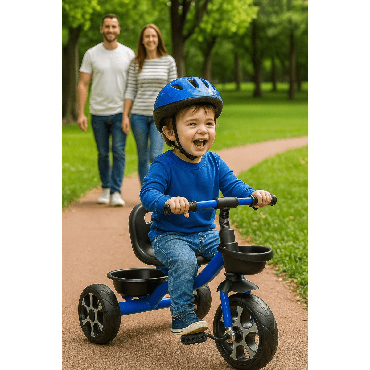 Foryourlittleone Venture Trike - Blue (18 months - 6 years)