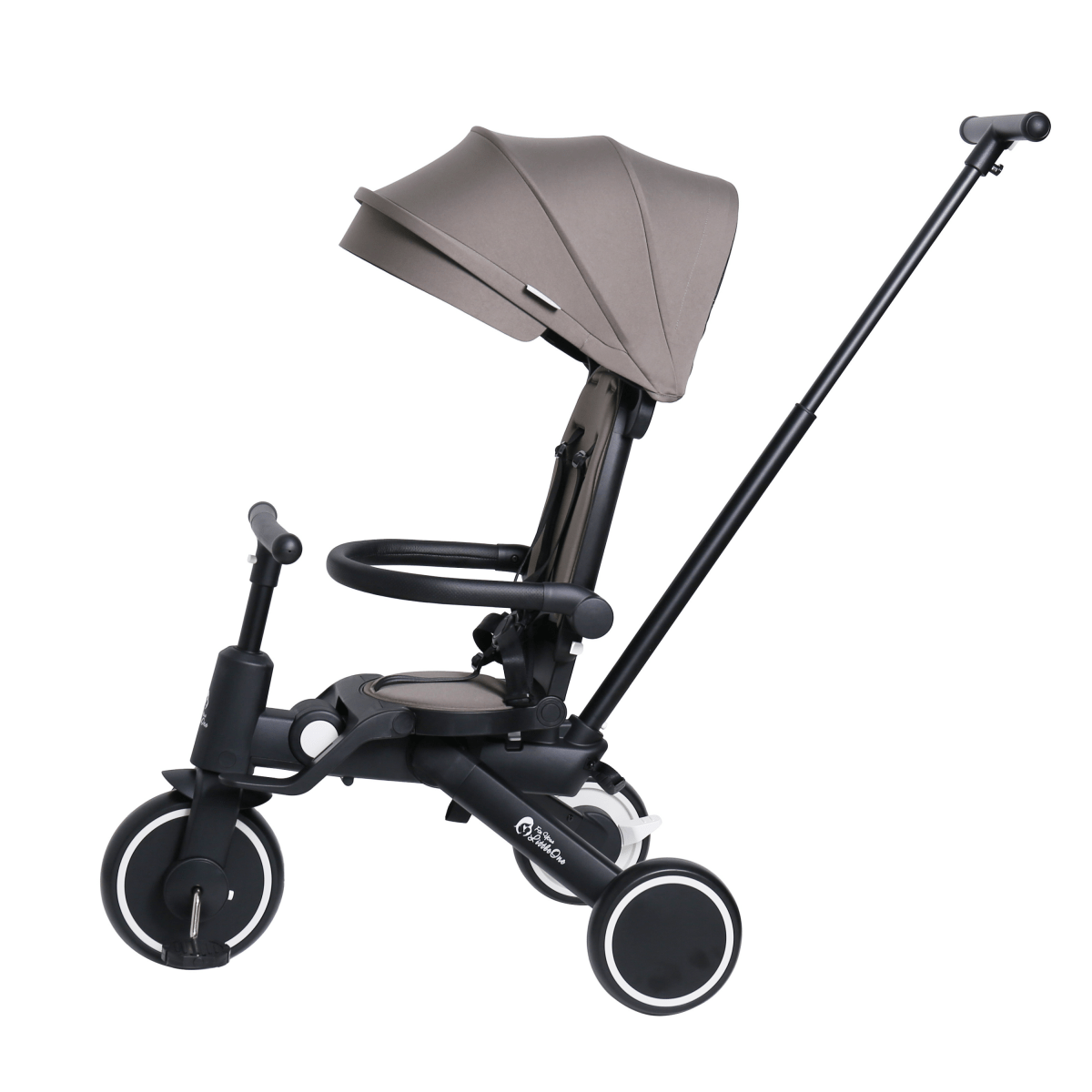 Foryourlittleone Xplor 6 in 1 Foldable Trike - Grey Olive (10m-4y)