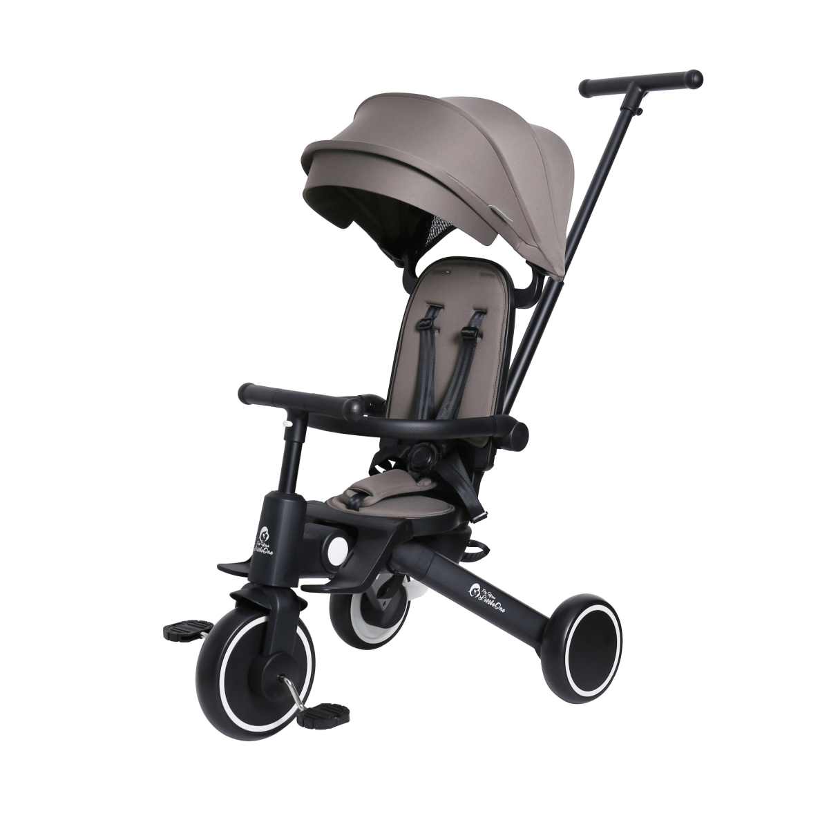 Foryourlittleone Xplor Plus 6 in 1 Foldable Trike - Grey Olive (10m-4y)