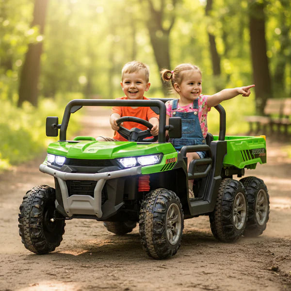 Gator 24V Two Seat Electric Ride-On with Tipping Feature