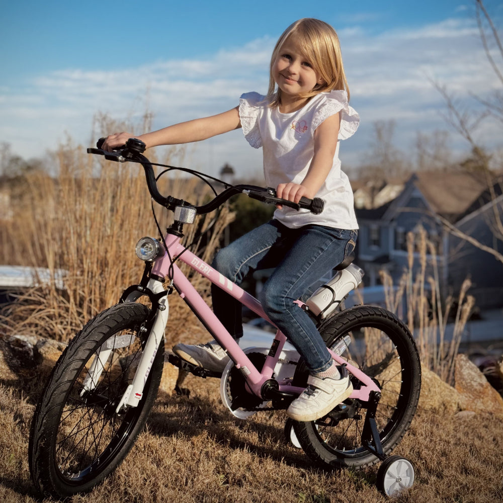 Glerc 12 Inch Kids Bike with Water Bottle - Fantacy