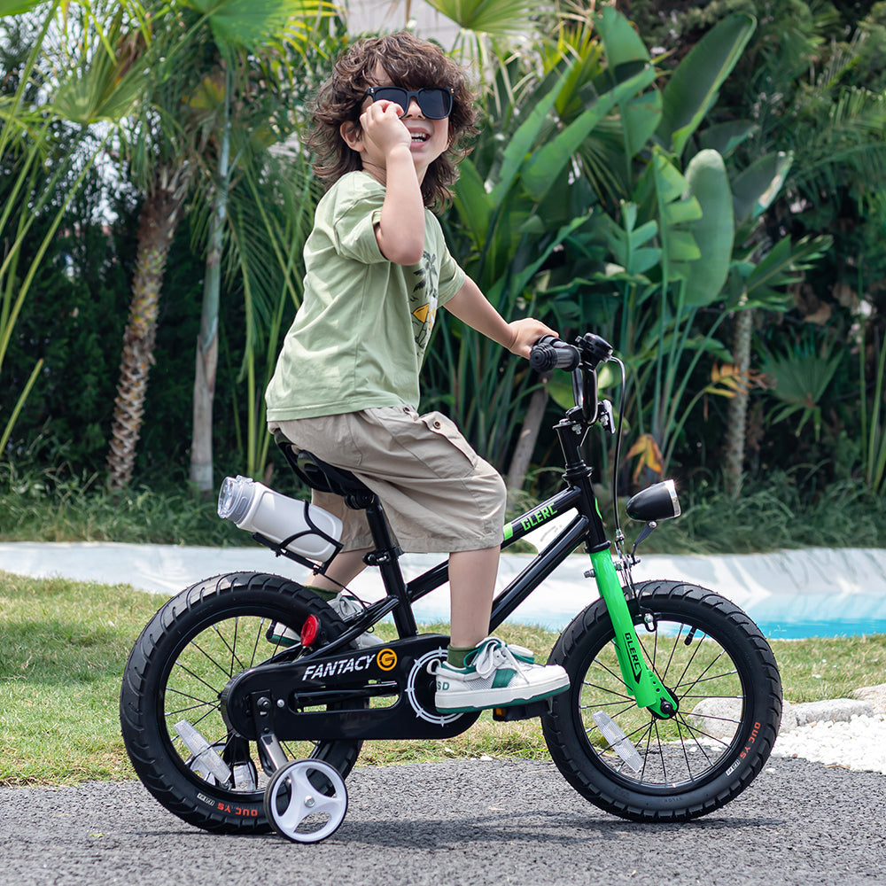 Glerc 18 Inch Kids Bike with Water Bottle - Fantacy