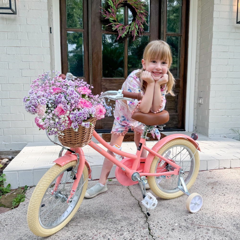 Glerc 18 Inch Kids Bike For 5 - 9 Years Old - Little Molly