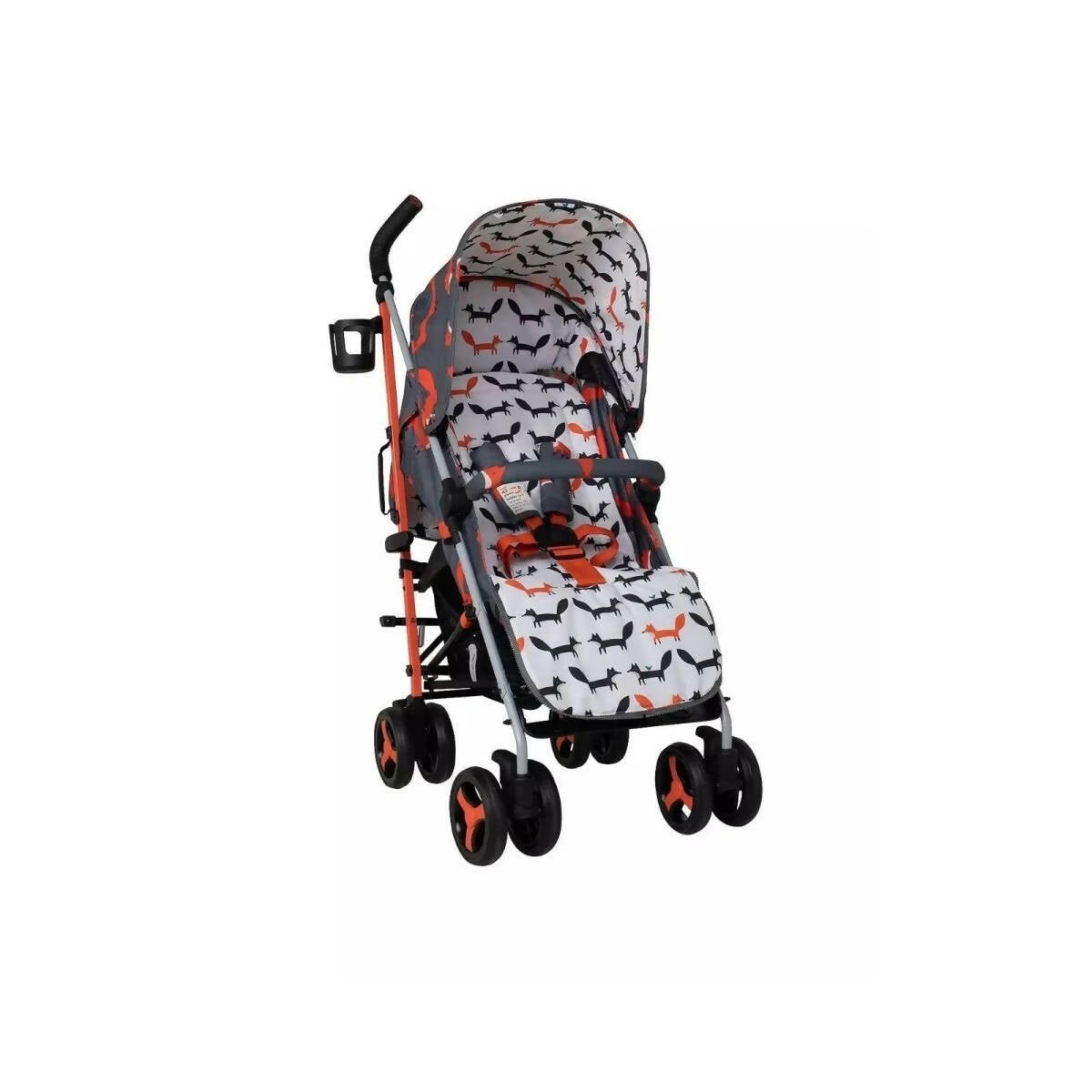 Cosatto Supa 3 Stroller - Charcoal Mister Fox