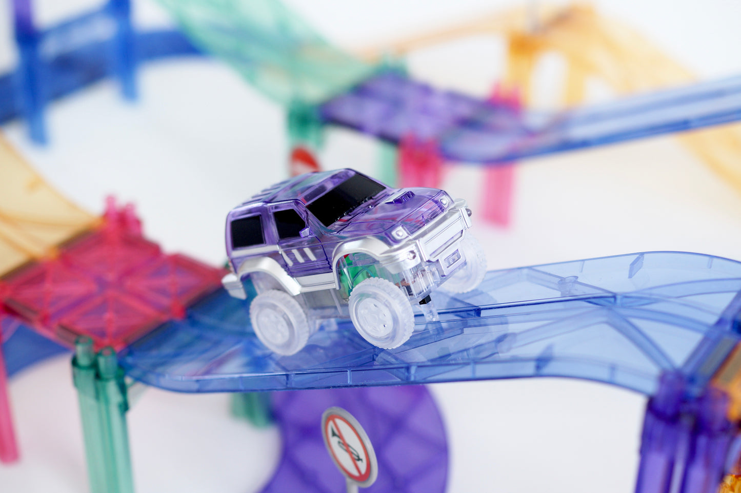Cleverclixx Large Race Track Pastel | 80 pieces