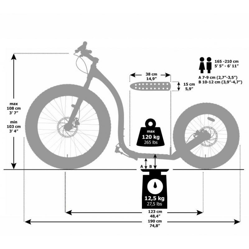 Kickbike FatMax Scooter