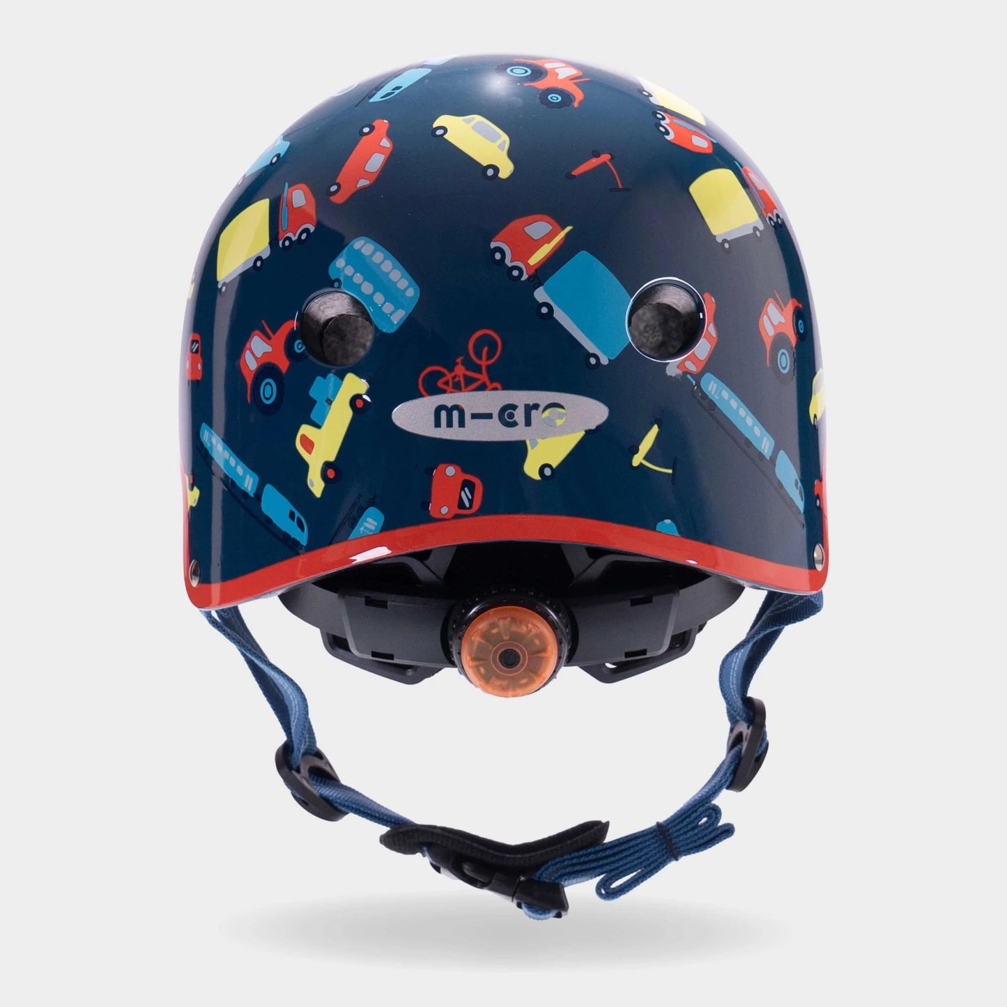 Micro Scooter Kids Helmet - Vehicles Deluxe Patterned Size Small 51-54cm