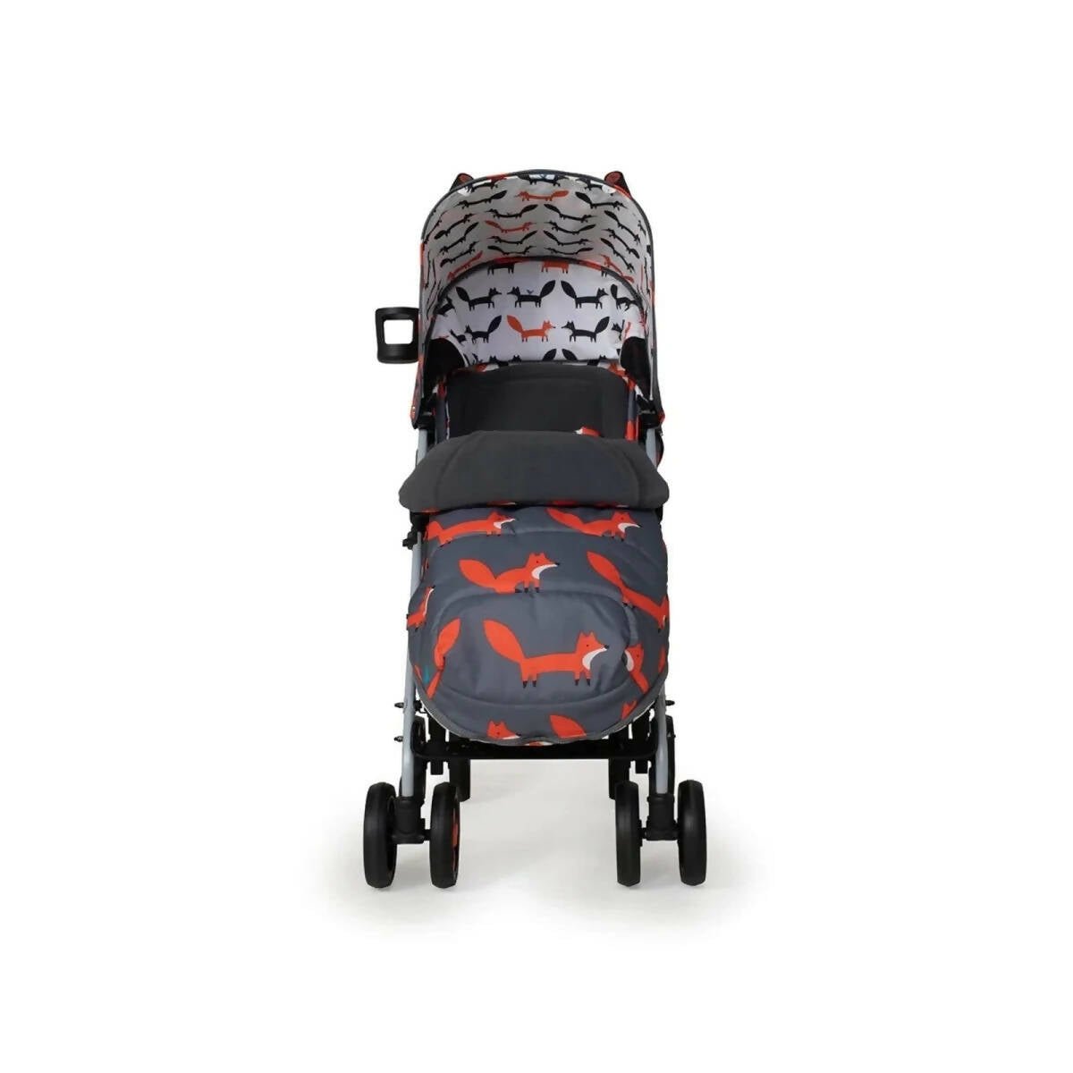 Cosatto Supa 3 Stroller - Charcoal Mister Fox