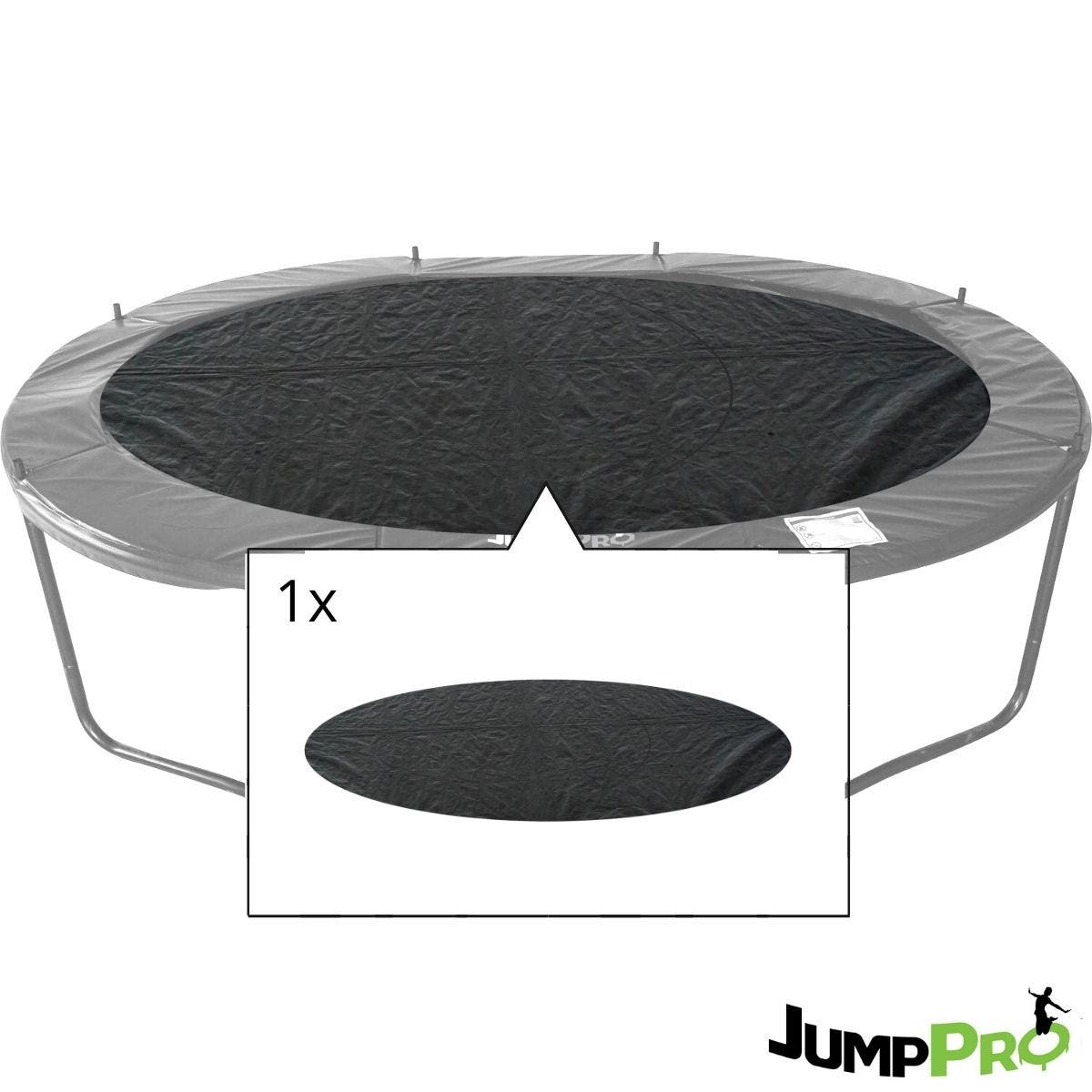 15ft x 10ft JumpPRO® Black Oval Trampoline Bed Cover