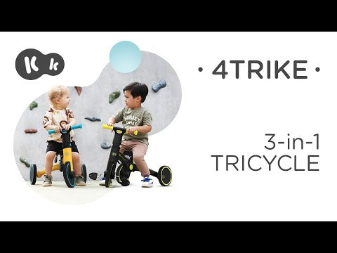 video of Kinderkraft 4Trike Tricycle - Silver Grey