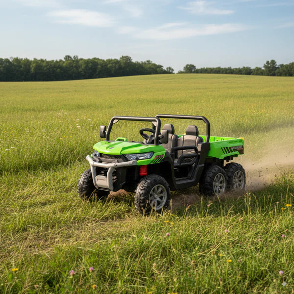 Gator 24V Two Seat Electric Ride-On with Tipping Feature