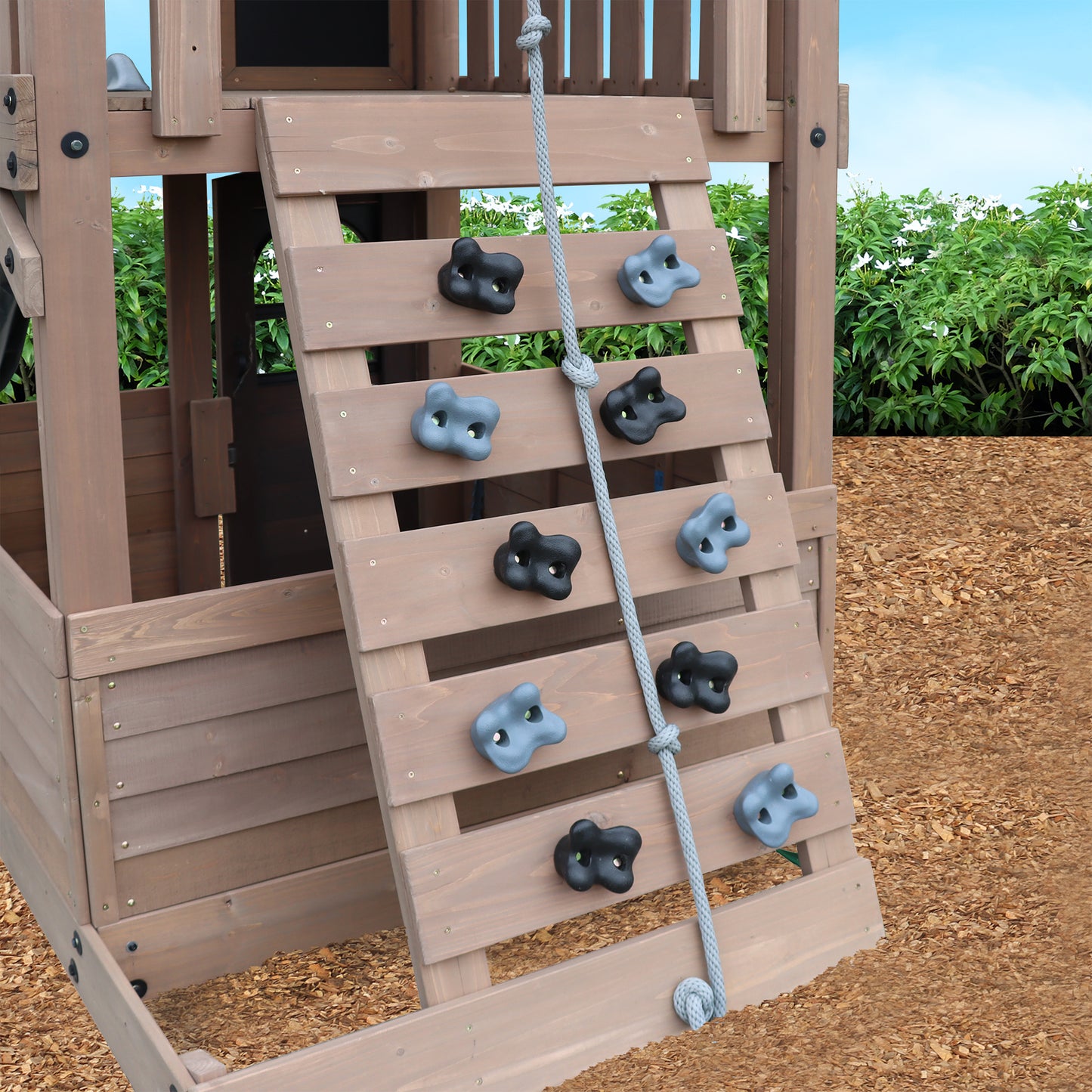 Gorilla Play Driftwood Cove Climbing Frame Playset