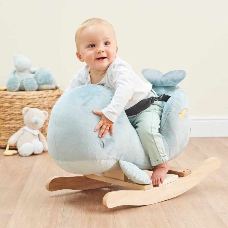 Sally Rocker Nattou - Sally the Whale Rocker | The Online Toy Shop