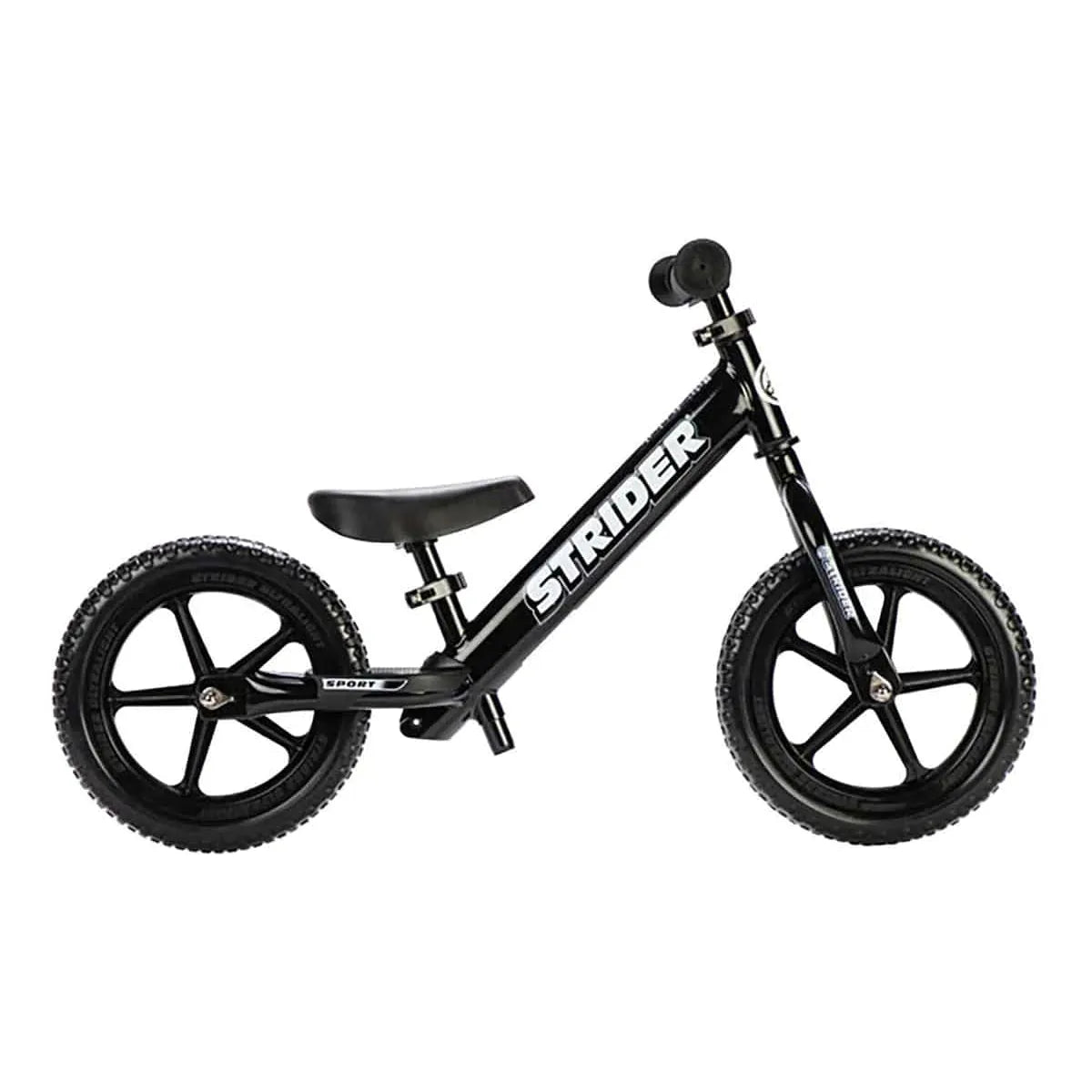 Strider Sport 12 inch Balance Bike - Black right side