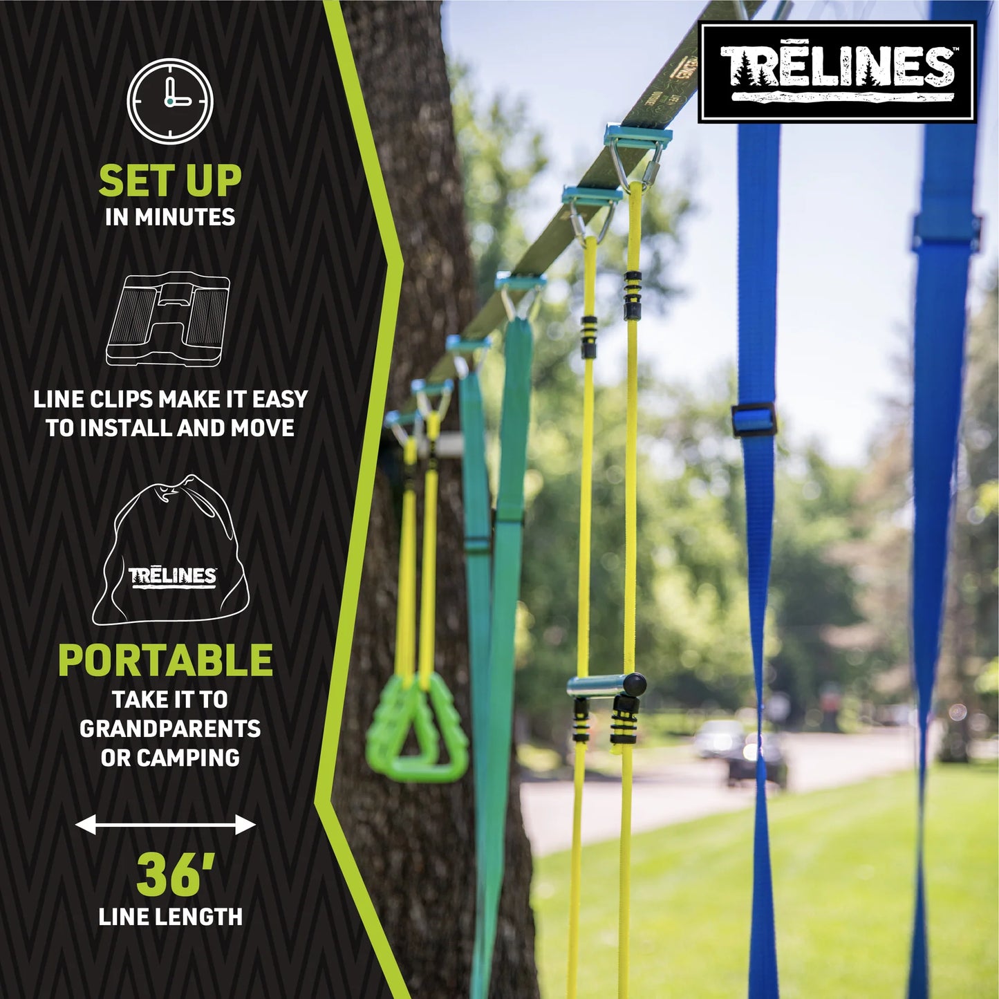 Trēlines Swingset Gymnastics Harness Set