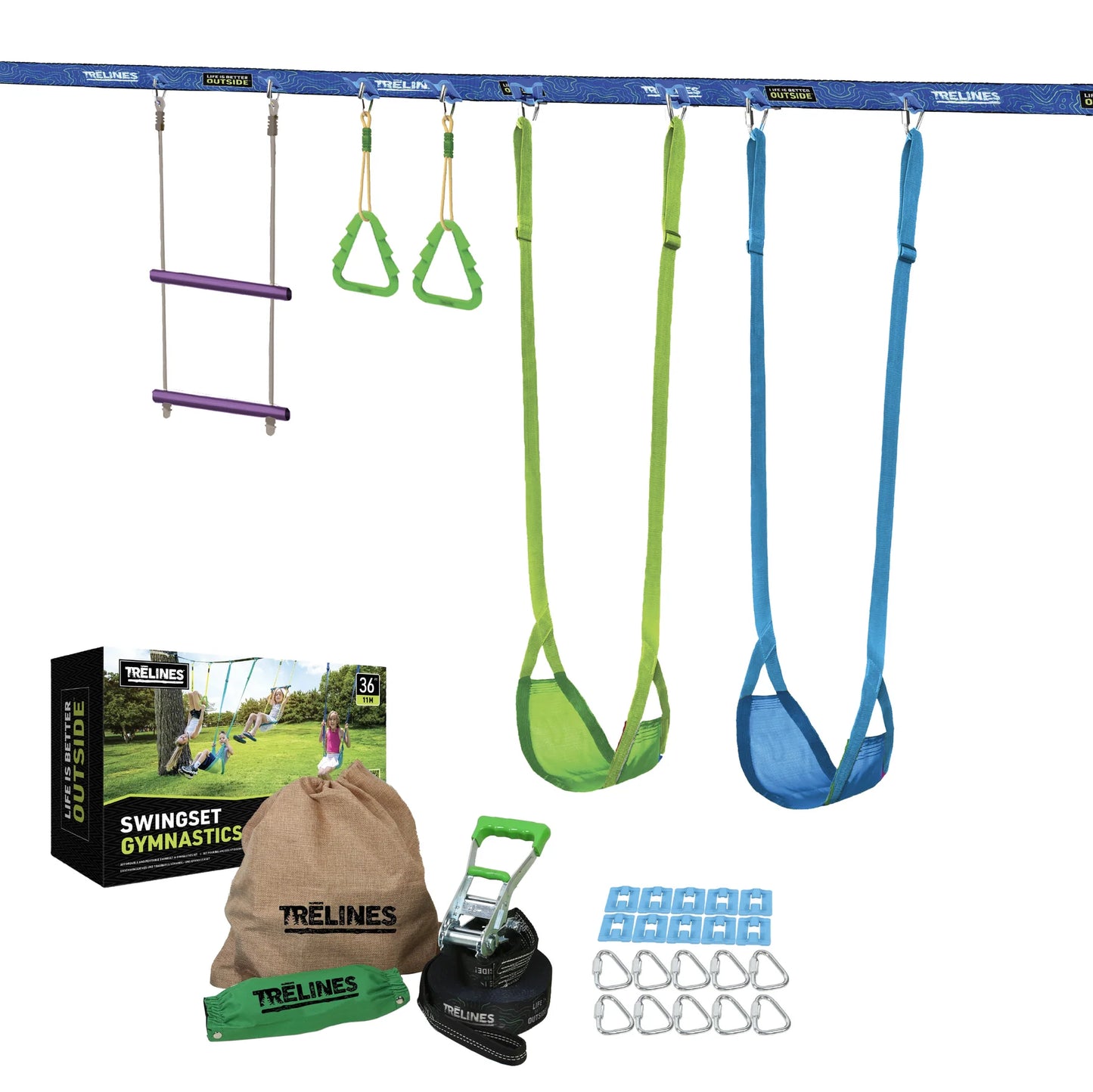 Trēlines Swingset Gymnastics Harness Set