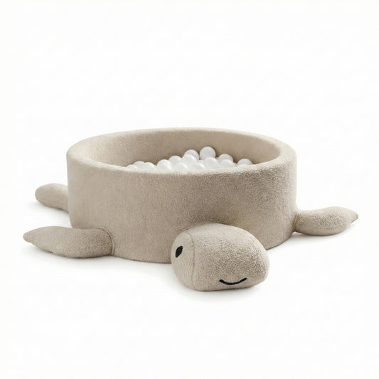 Meow Baby Turtle Boucle Ball Pit