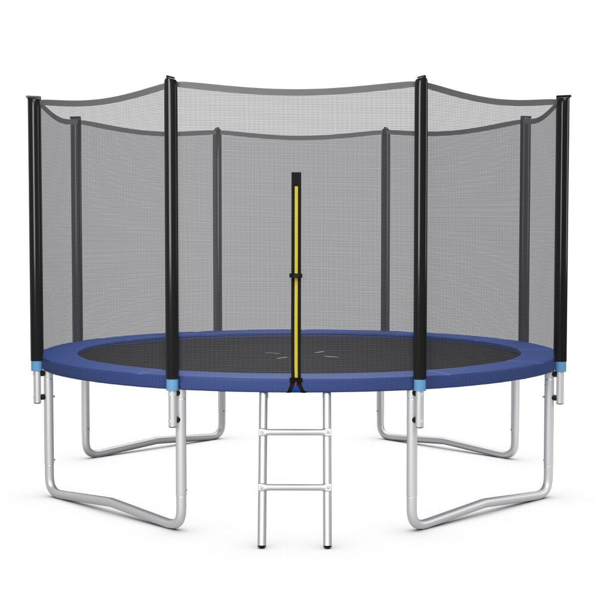 8/10/12FT Replacement Trampoline Mat with Metal V-Hooks-12FT