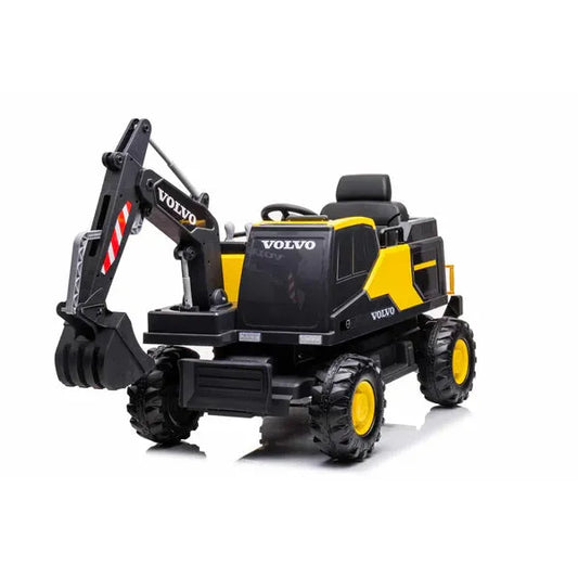Licensed Volvo 12V Electric Digger & Excavator Ride On