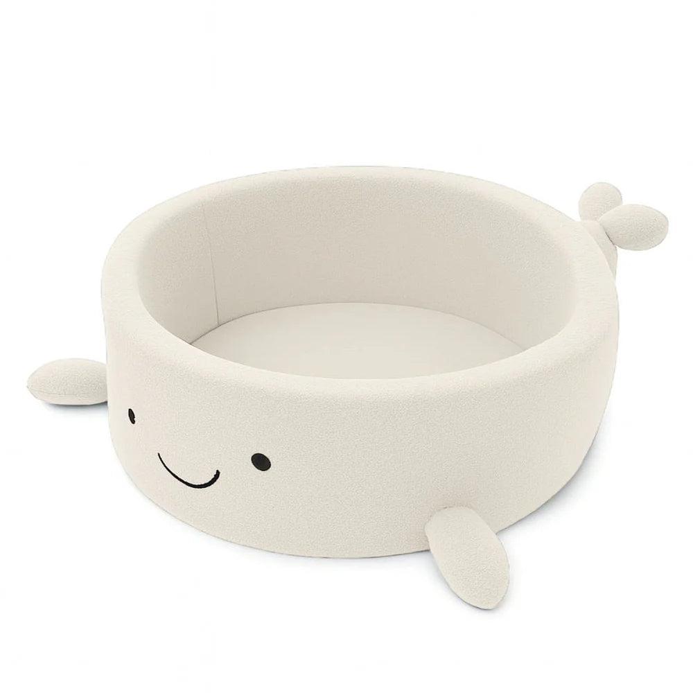 Meow Baby Whale Boucle Ball Pit