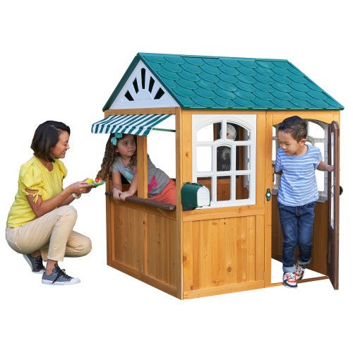 KidKraft Garden View Playhouse - The Online Toy Shop - Wooden Playhouse - 3