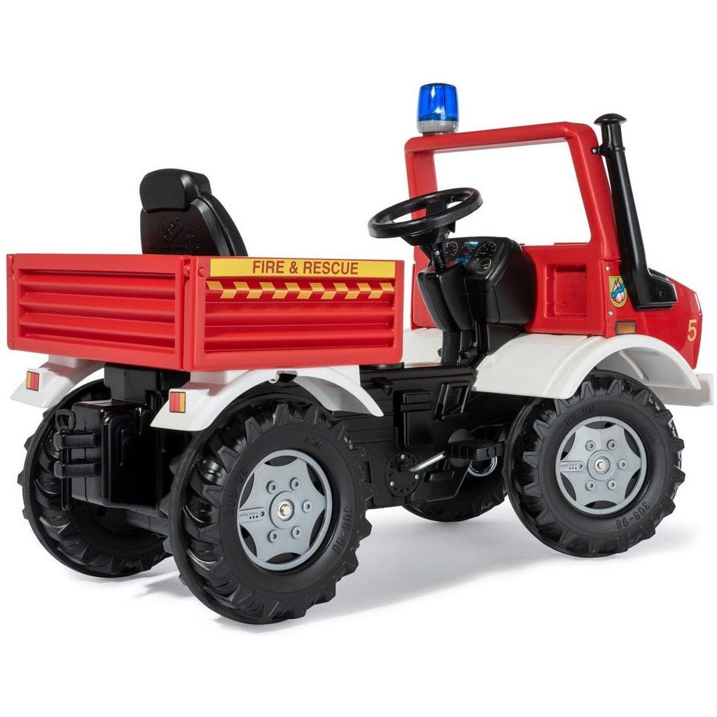 Rolly Toys Mercedes Unimog Fire & Rescue Truck rear right