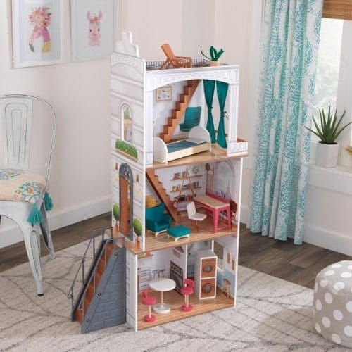 Kidkraft Rowan Dollhouse in playroom