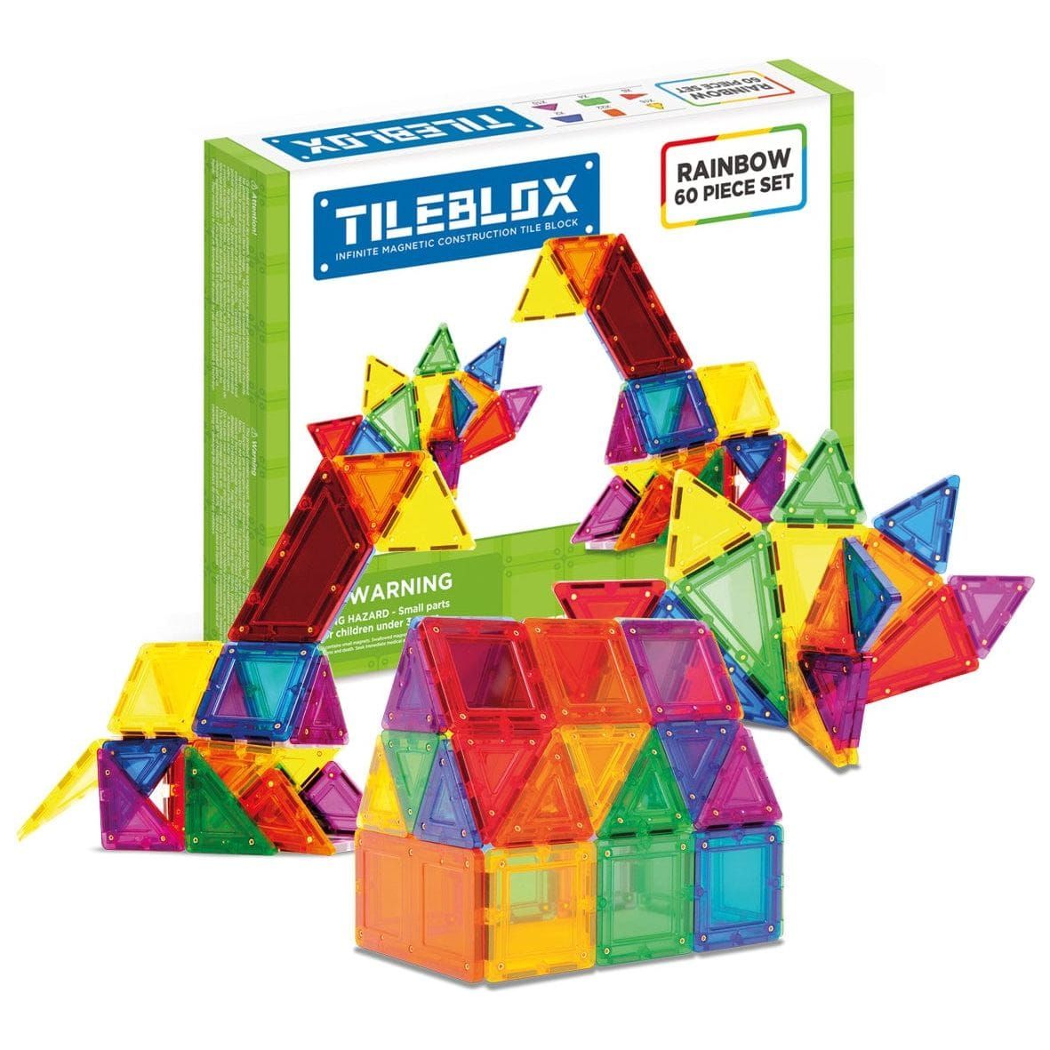 Magformers TileBlox Construction Toy 60 Piece Set 