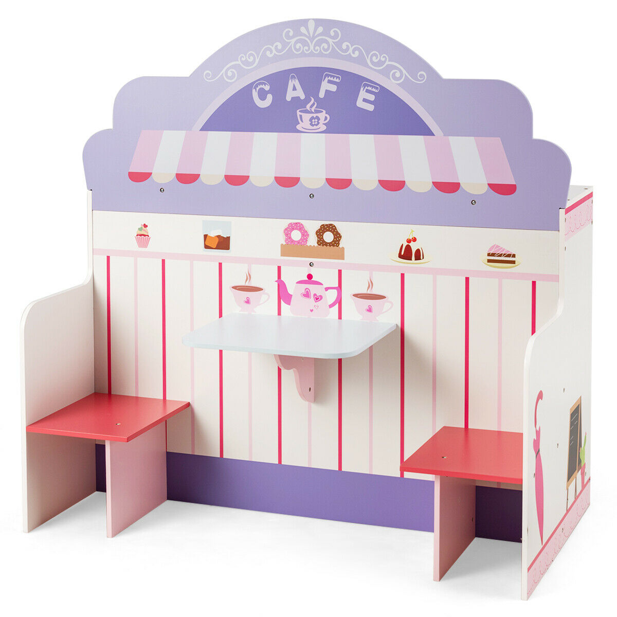 2 in 1 Kitchen / Cafe Playset