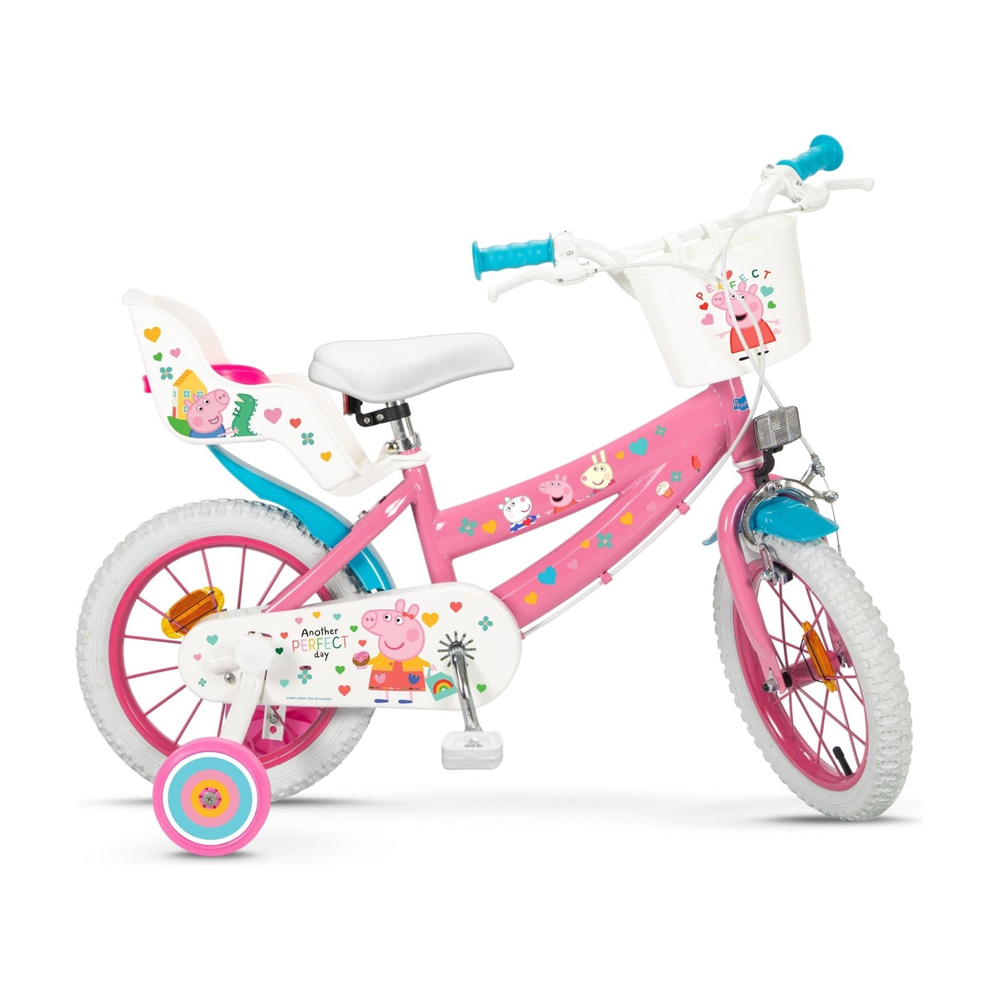 Peppa Pig Childrens Bicycle - Available in 2 Sizes - The Online Toy Shop - Toimsa - Bicycle - 24