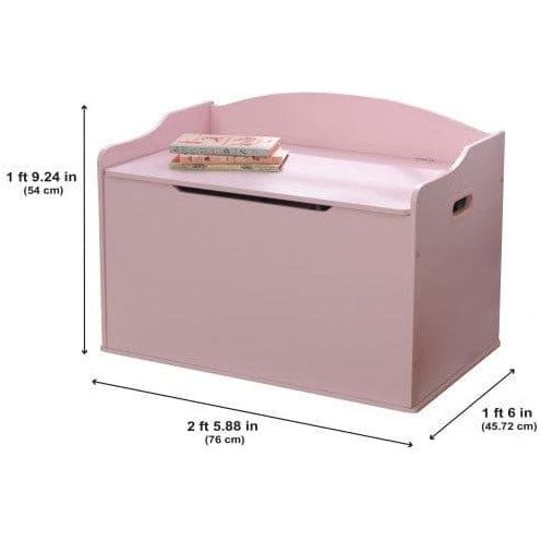 KidKraft Austin Toy Box - Pink dimensions