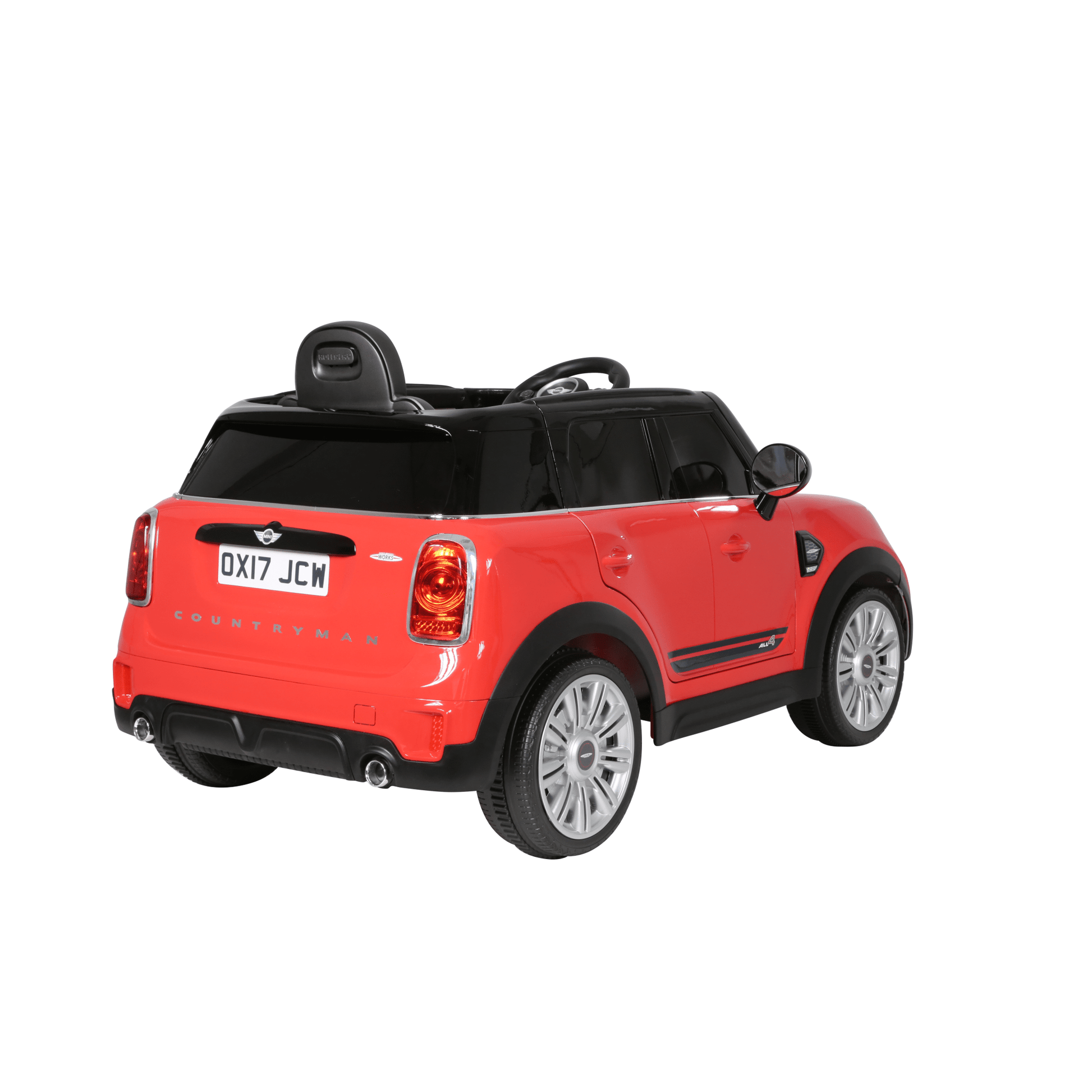 Mini Countryman 6 Volt Car with Remote Control - Red - The Online Toy Shop - Powered Car - 6