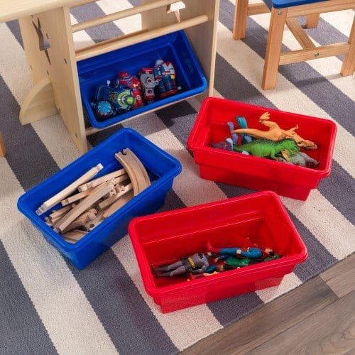 storage boxes from KidKraft Star Table & Chair Set