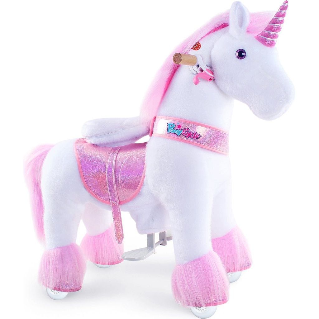 Ponycycle Ride-on Unicorn Age 3-5 Pink