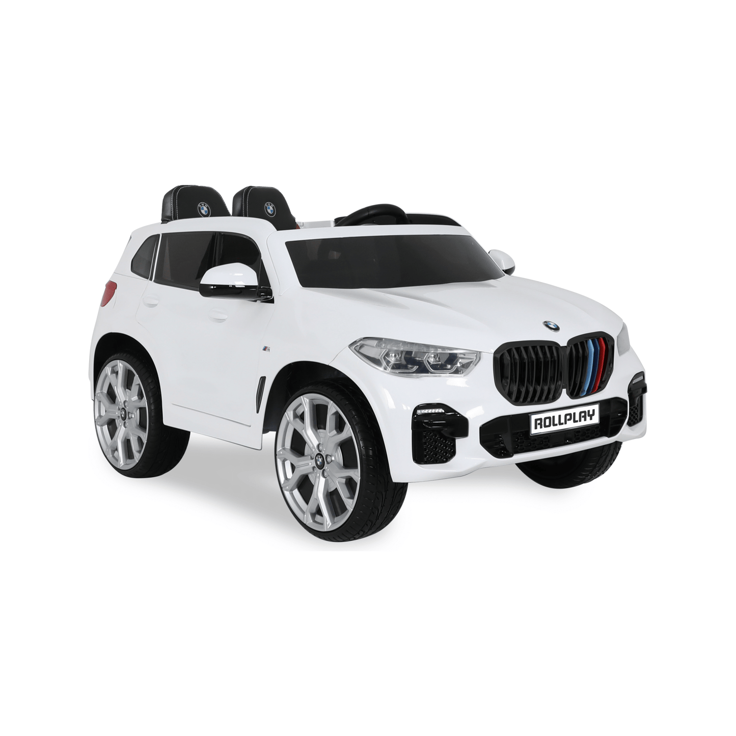 BMW X5M 12 Volt Premium Car with Remote Control - White - The Online Toy Shop - Powered Car - 3