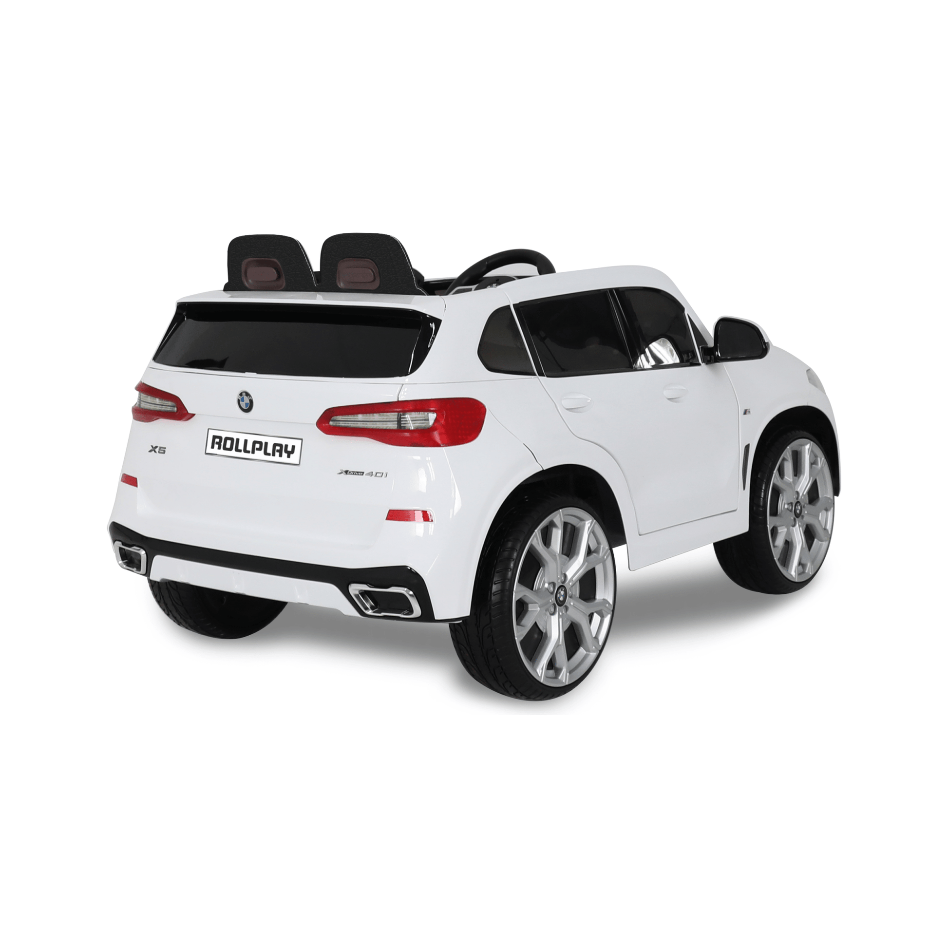 BMW X5M 12 Volt Premium Car with Remote Control - White - The Online Toy Shop - Powered Car - 5