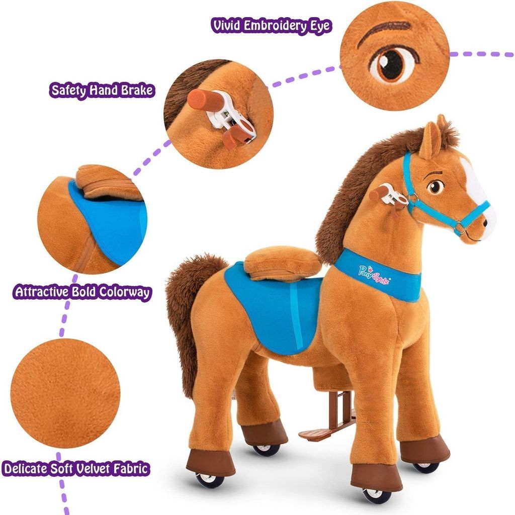 Ponycycle Model E Horse Riding Toy Age 3-5 features