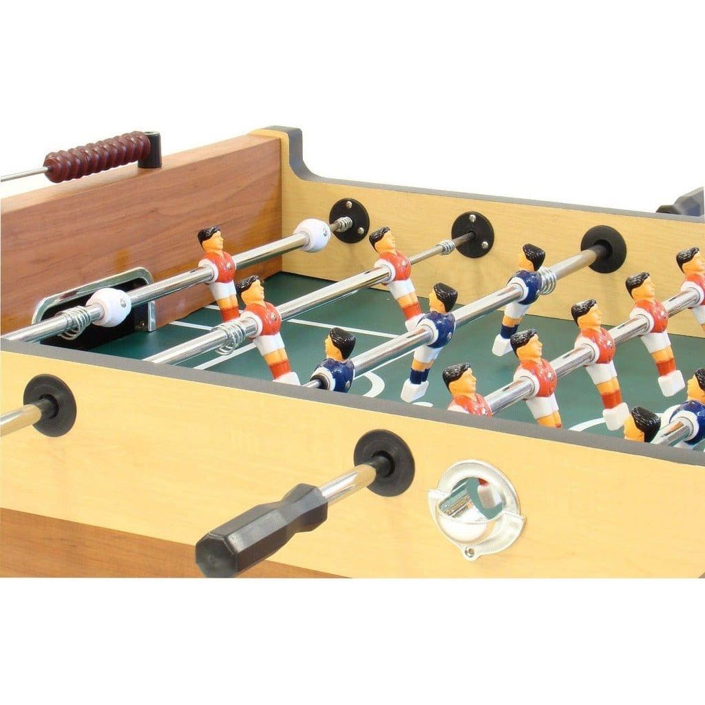 close up of players on Gamesson Milano Football Table