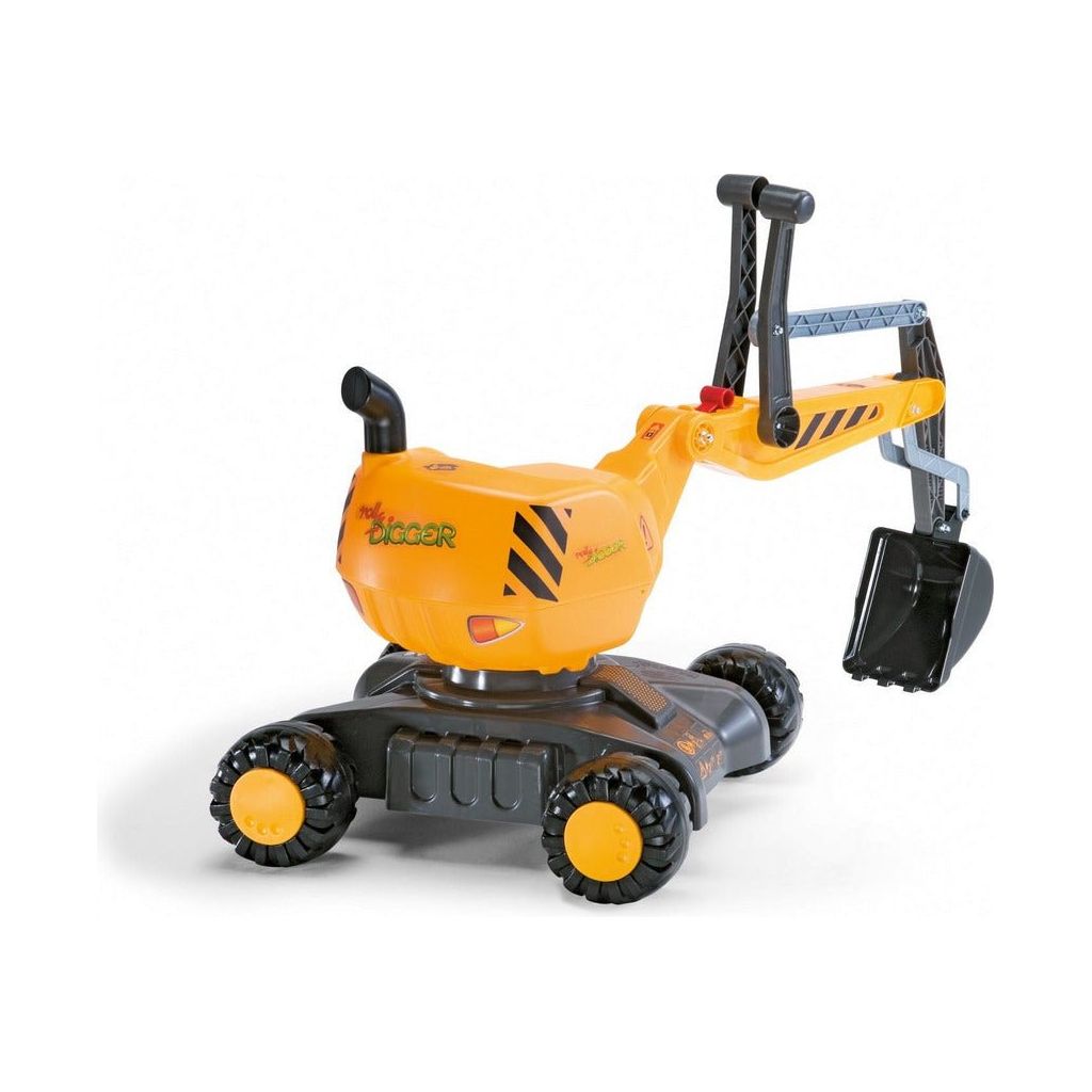 Rolly Toys Mobile 360 Degree Excavator - Yellow