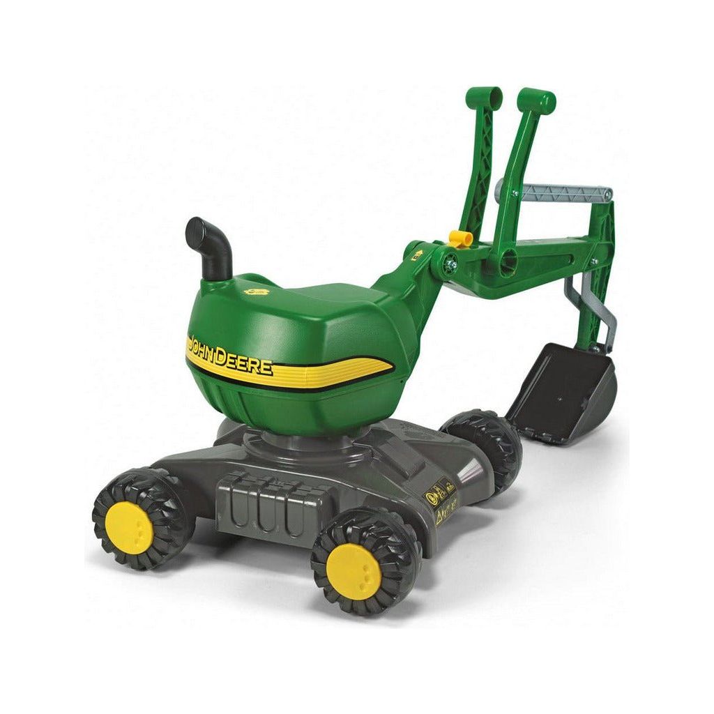 Rolly Toys John Deere Mobile 360 Degree Excavator close up