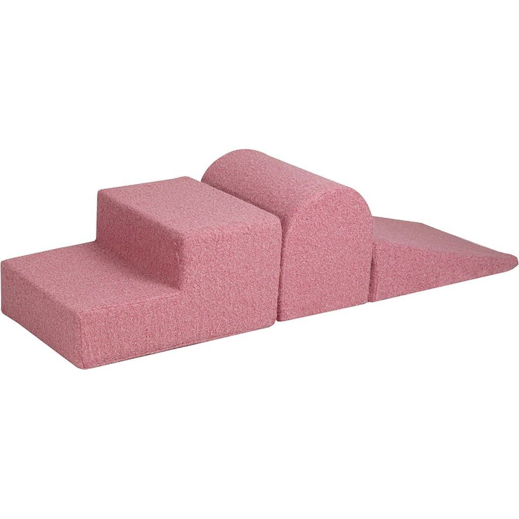 Teddy Boucle 3 Piece Softplay Set - Pink