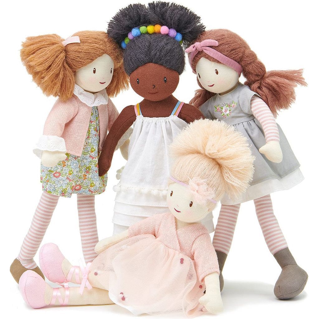 ThreadBear Marty Floral Rag Doll - The Online Toy Shop4