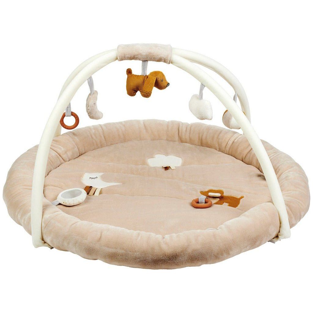 Nattou Baby Stuffed Playmat with Arches - Charlie The Dog