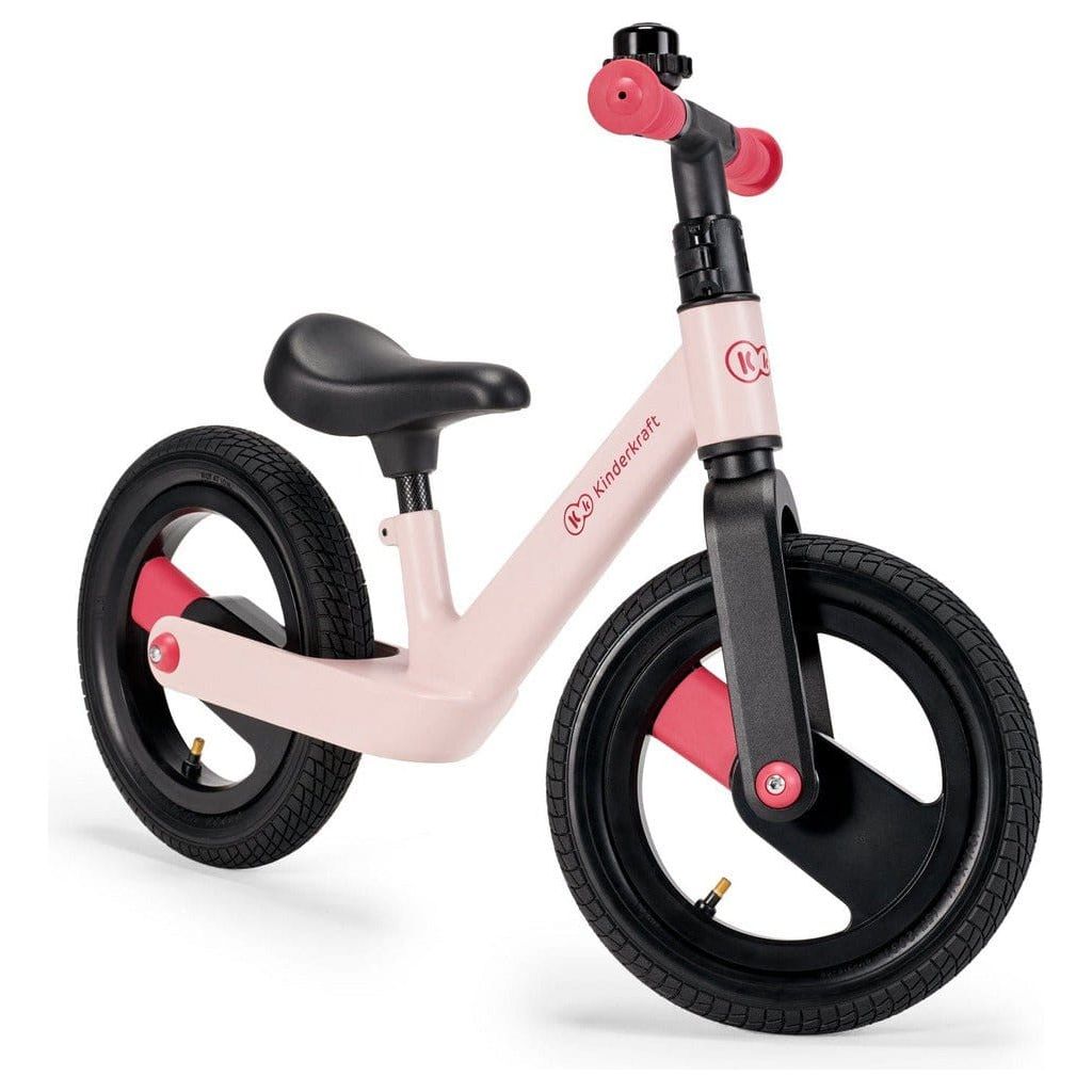 Kinderkraft Goswift Balance Bike - Pink front left
