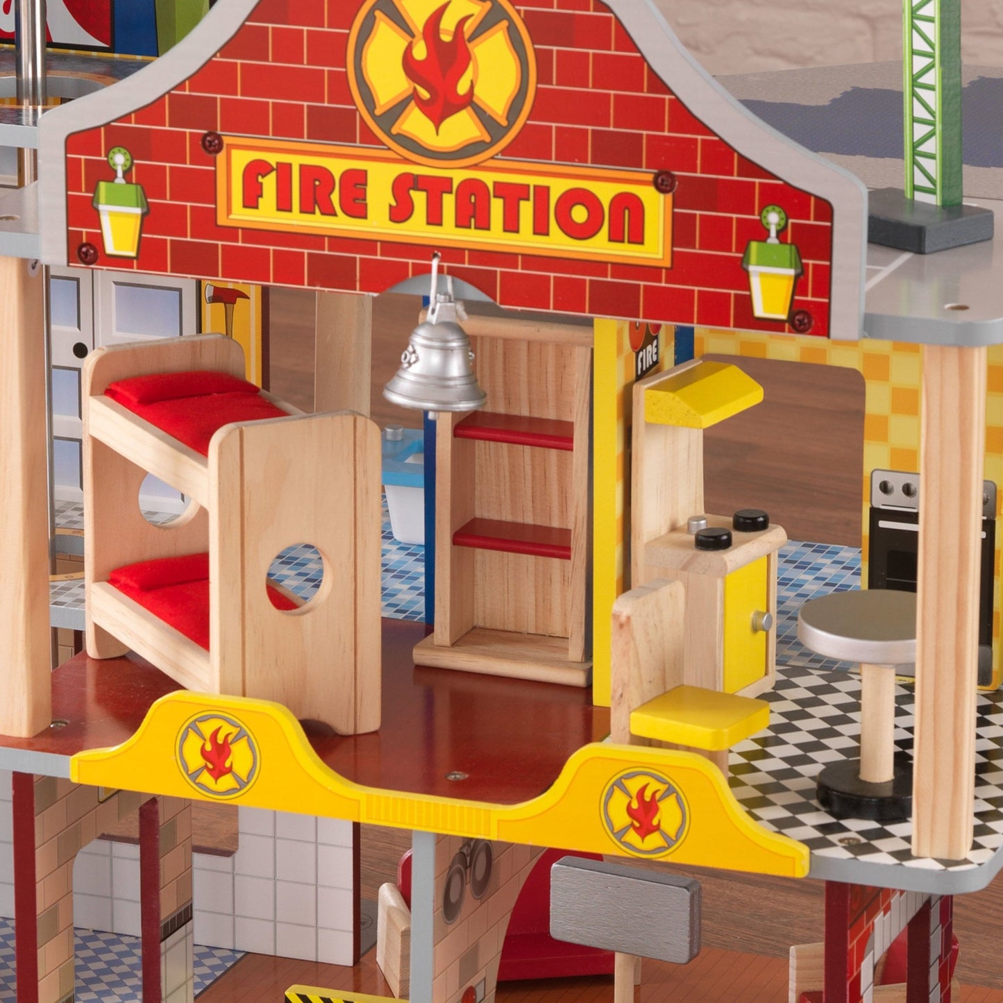 KidKraft Deluxe Fire Station Set