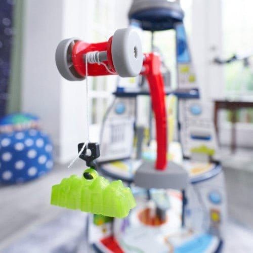KidKraft Rocket Ship Play Set crane closeup
