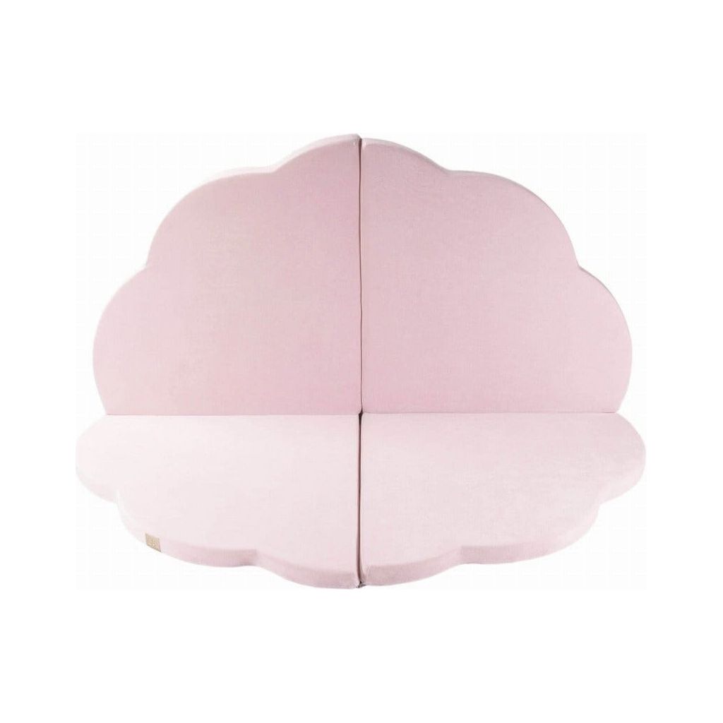 Meow Baby Cloud Shaped Foldable Baby Play Mat in pink