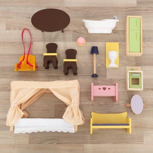 furniture and accessories of KidKraft Savannah Dollhouse